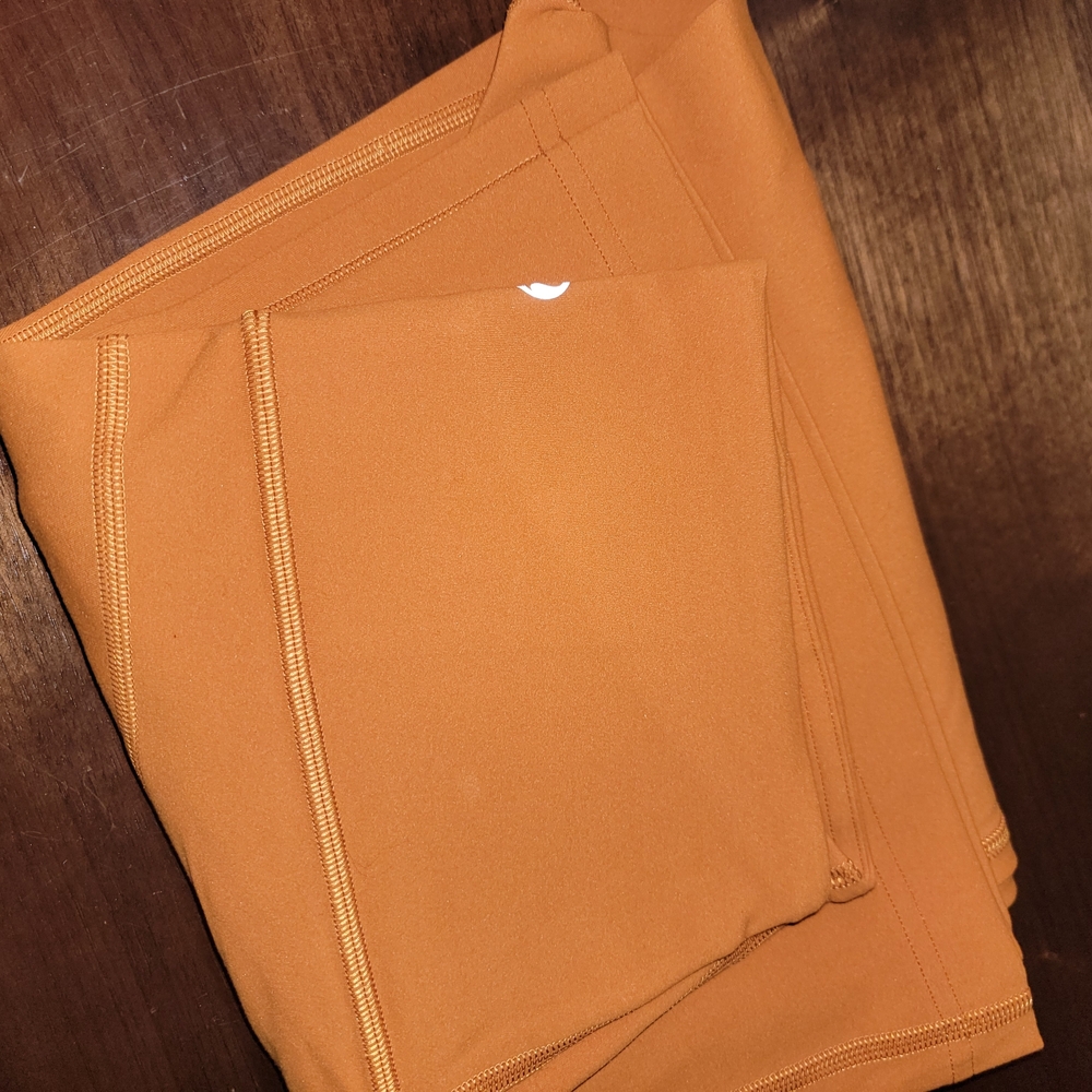 Lululemon Athletica Rust Flare Leggings - Picture 8 of 9